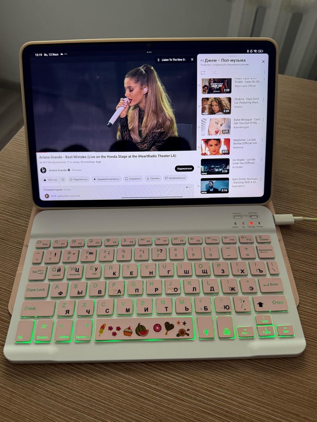 Xiaomi Чехол клавиатура для планшета Xiaomi Pad 6/6 pro — фото 2