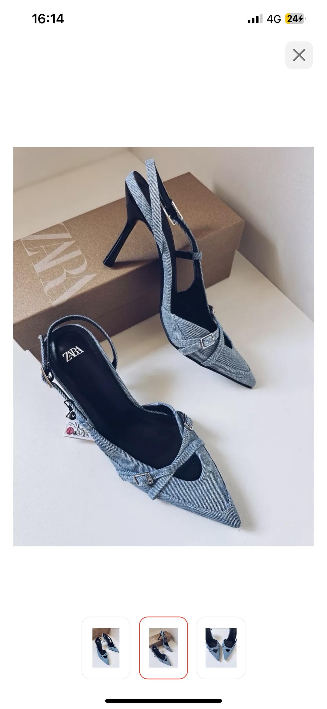 Zara Босоножки Зара новые — фото 2