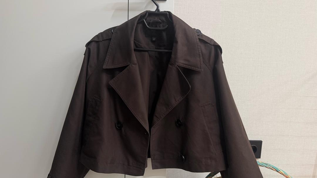 Zara Укороченный тренч ZARA — фото 2