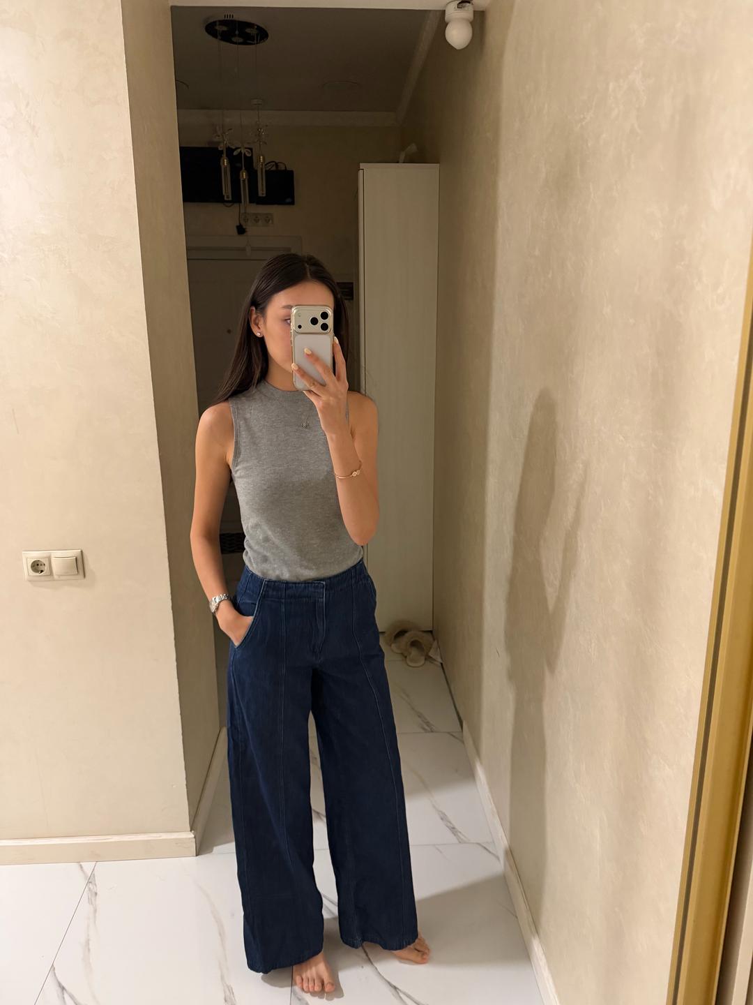 Zara Широкие джинсы Zara — фото 2
