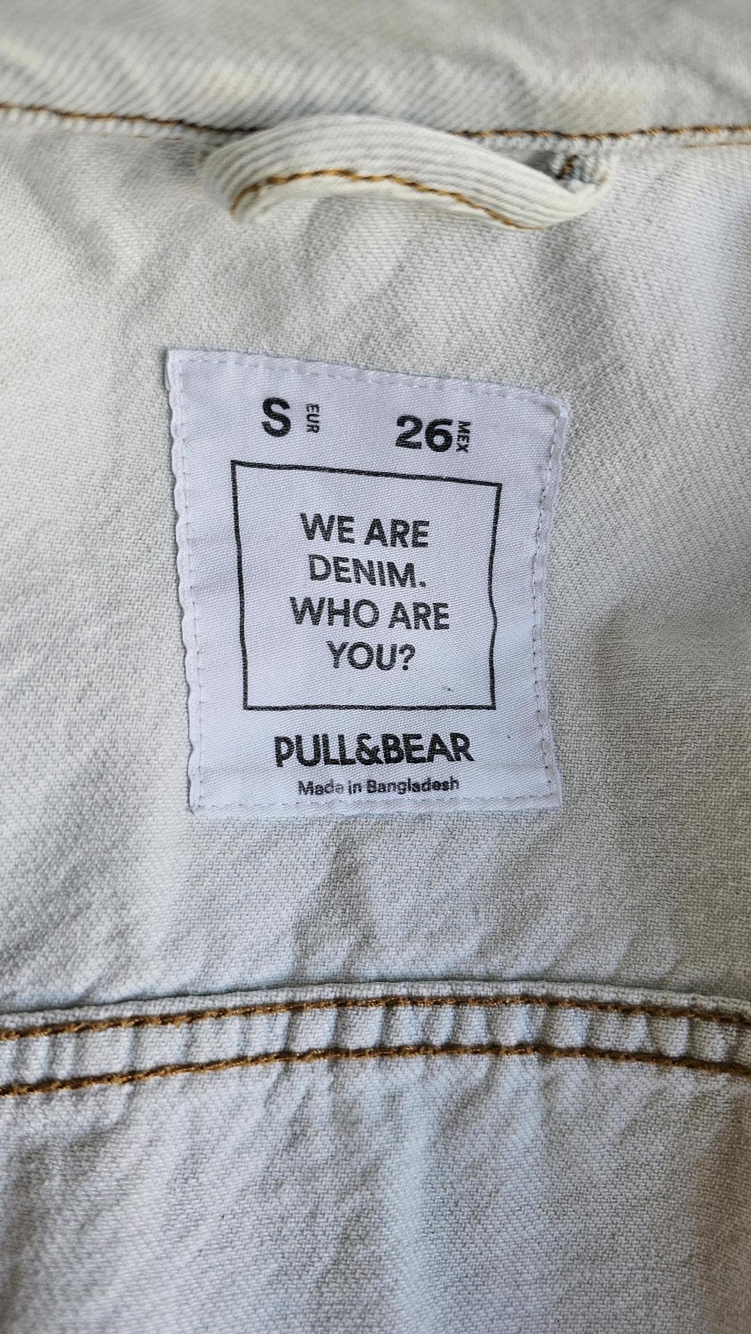 Pull & Bear Джинсовая куртка oversize — фото 2