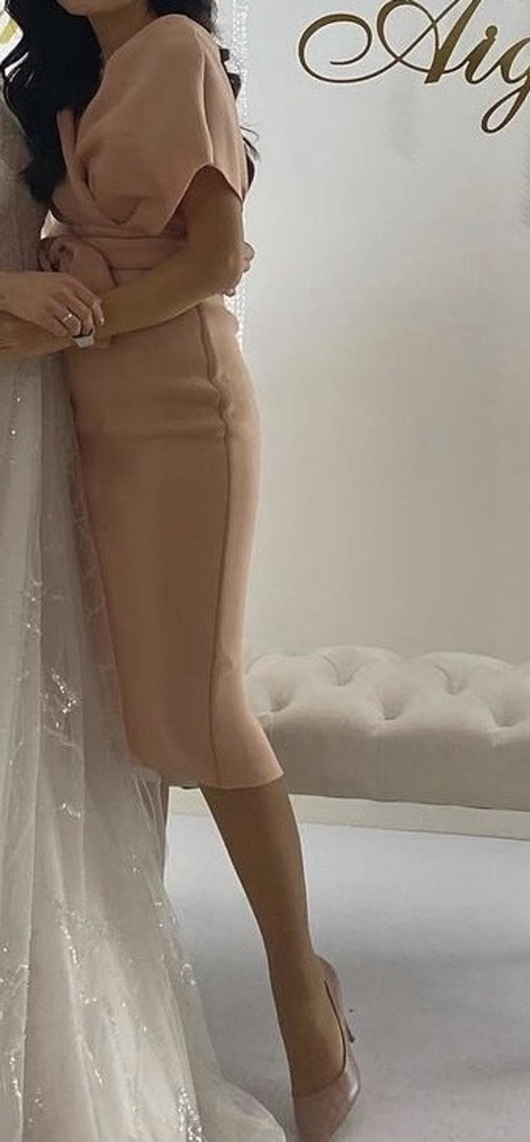 ASOS Платье нежно розовое — фото 2