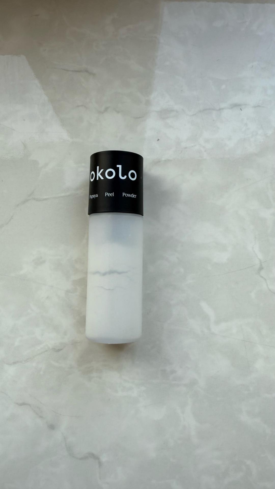 OKOLO okolo Papaya Peel Powder энзимная пудра для умывания — фото 2