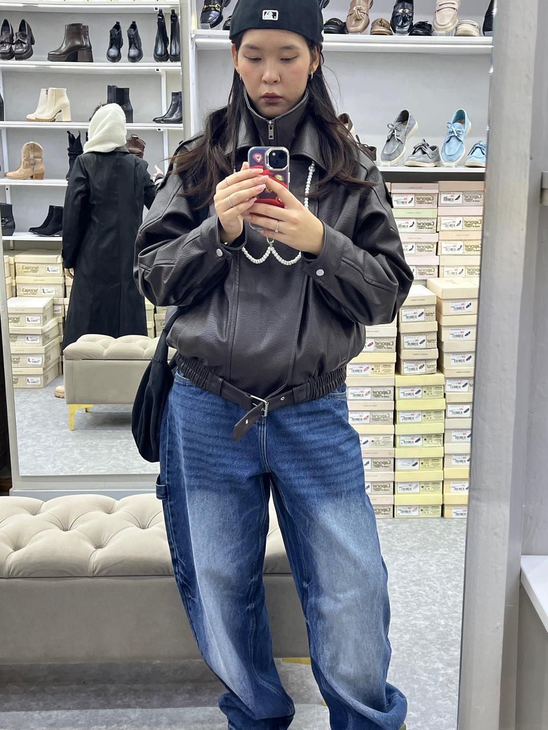 Zara Куртка из экокожи zara — фото 2