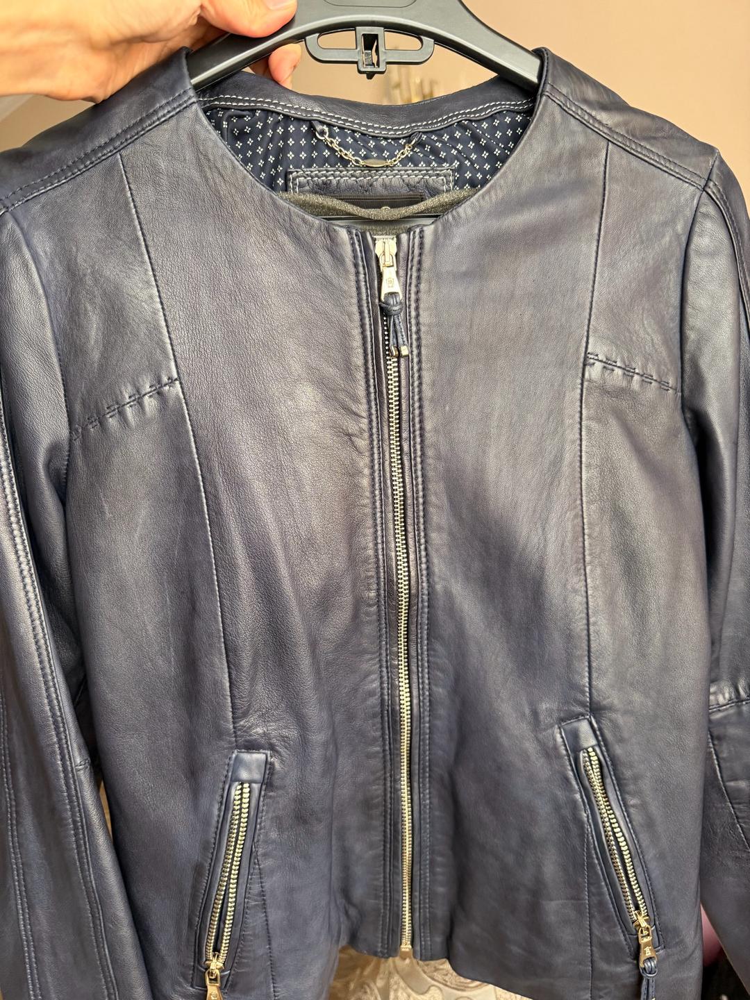 Massimo Dutti Кожаная куртка Massimo Dutti — фото 2