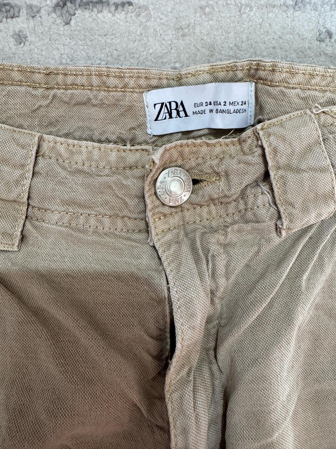 Zara Брюки карго ZARA — фото 2
