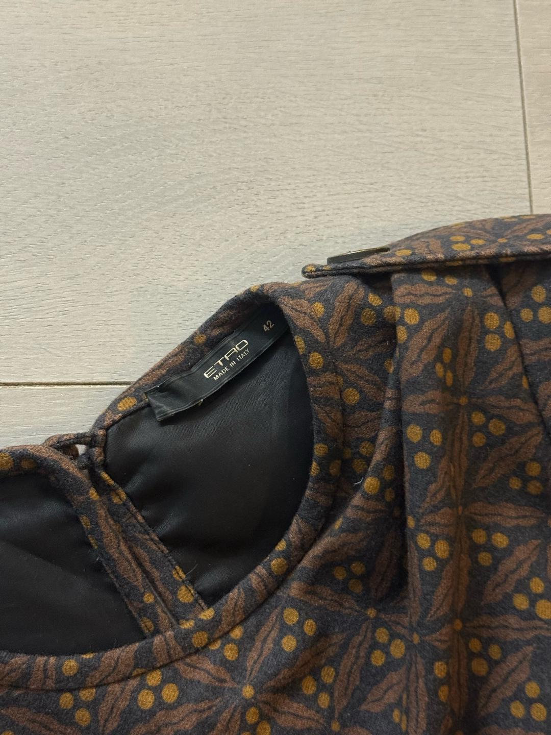Etro Коричневая блузка ETRO — фото 2