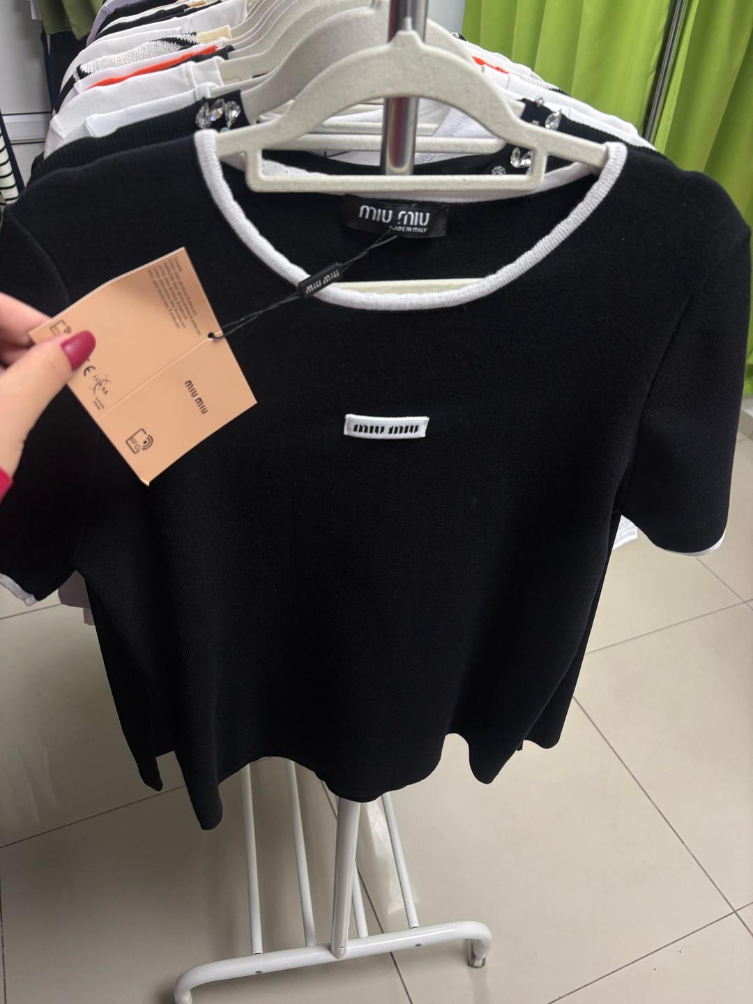 Miu Miu Футболка Miu Miu — фото 2