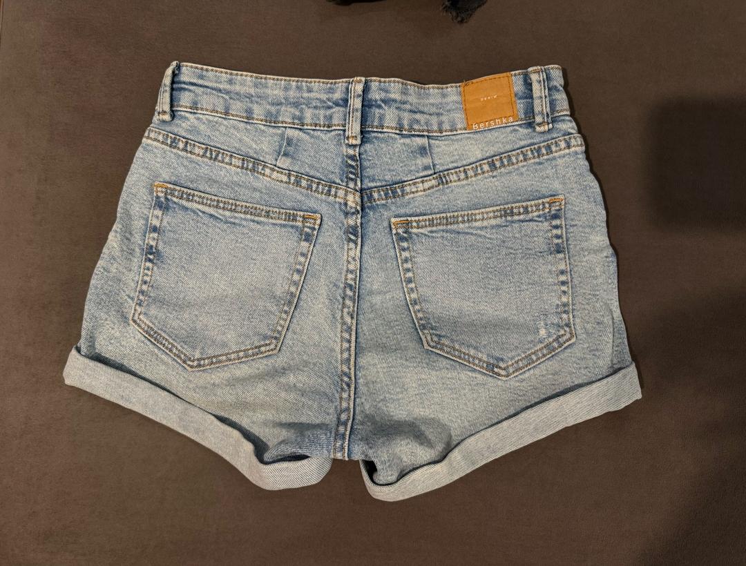 Bershka Джинсовые шорты Bershka — фото 2
