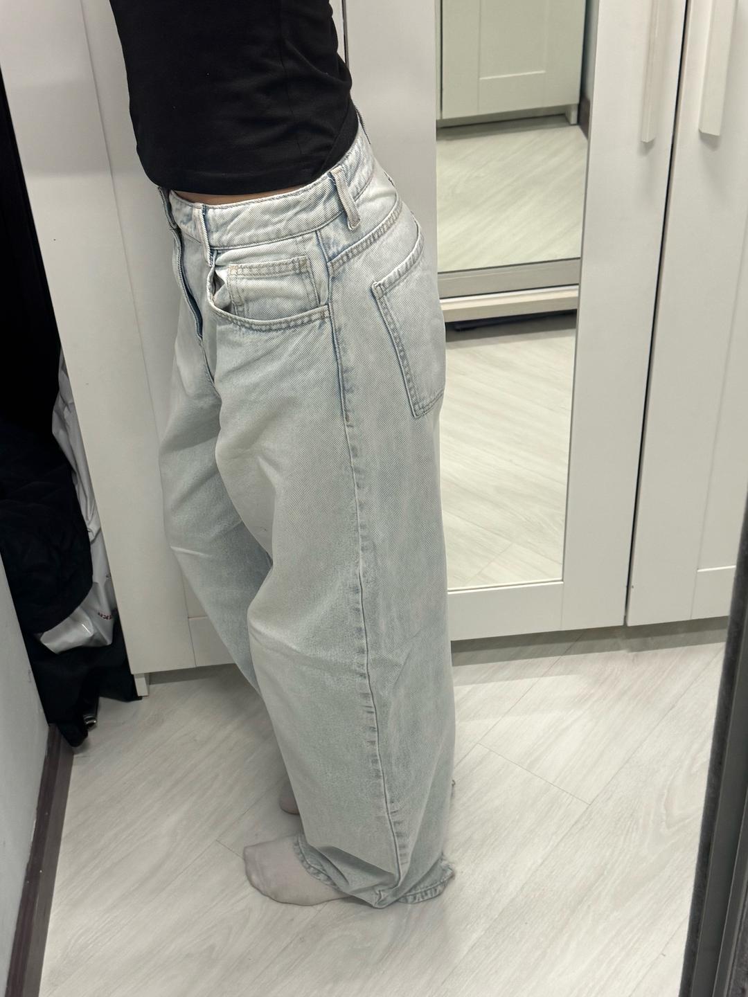 Bershka Джинсы бэгги — фото 2
