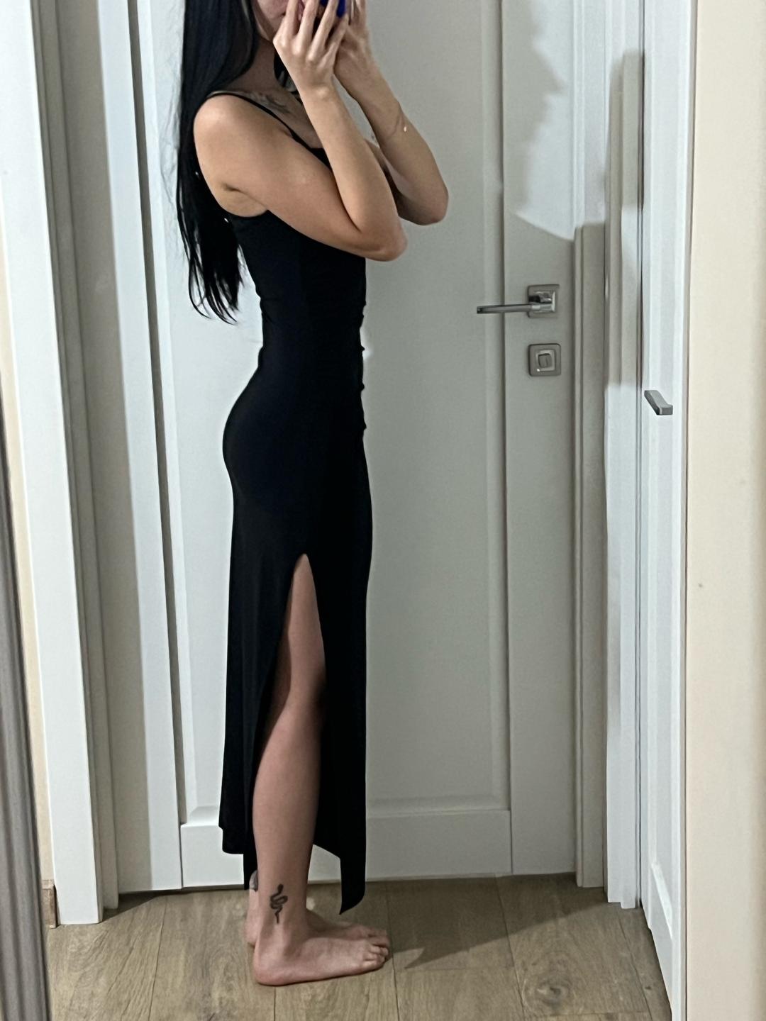 Bershka черное платье Bershka — фото 2