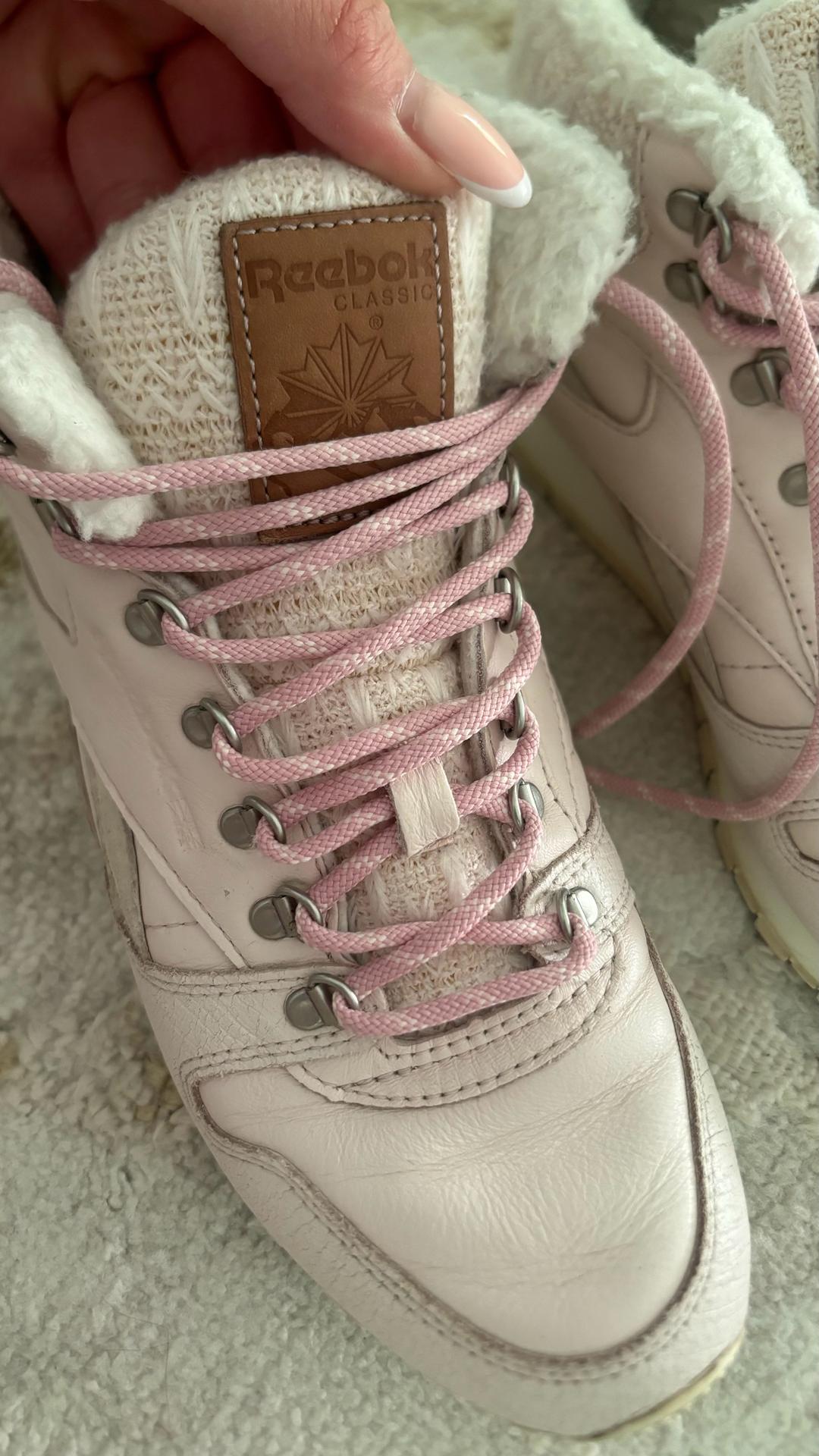 Reebok Розовые теплые кроссовки Reebok — фото 2