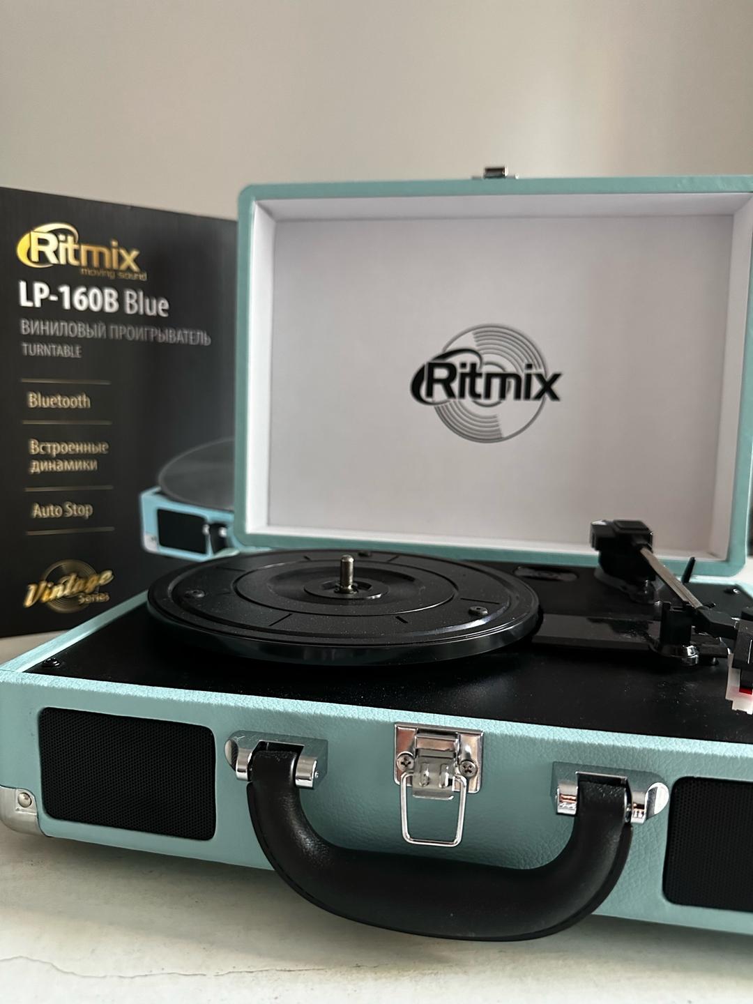 ritmix виниловый проигрыватель — фото 2