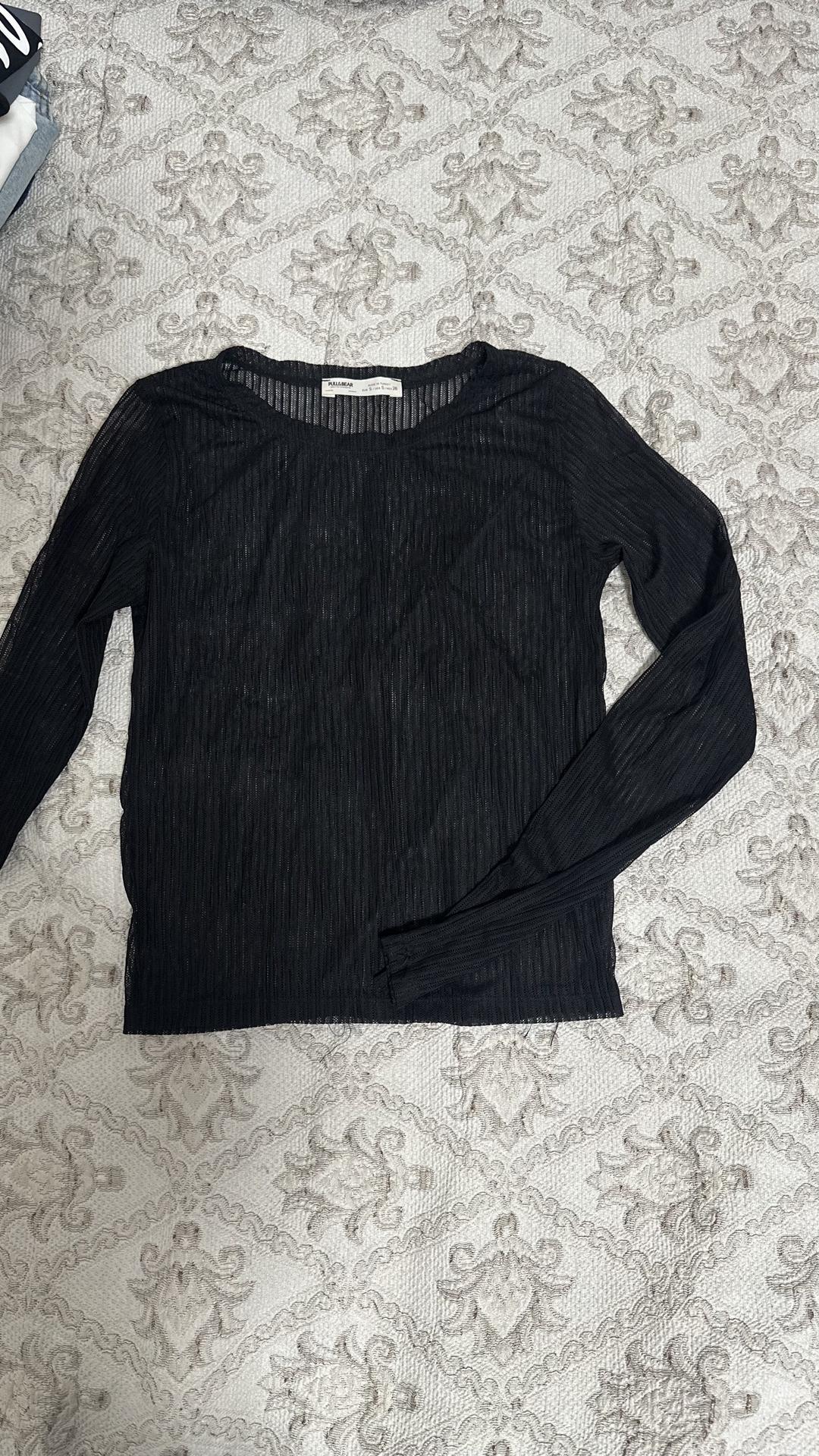 Pull & Bear Полупрозрачная кофта P&B — фото 2