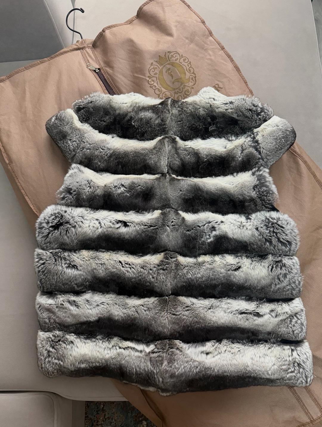 Queen’s Fur Жилетка Шиншилла — фото 2