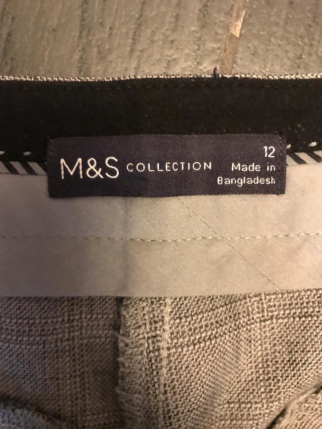 Marks & Spencer Брючки укорочёные классика — фото 2