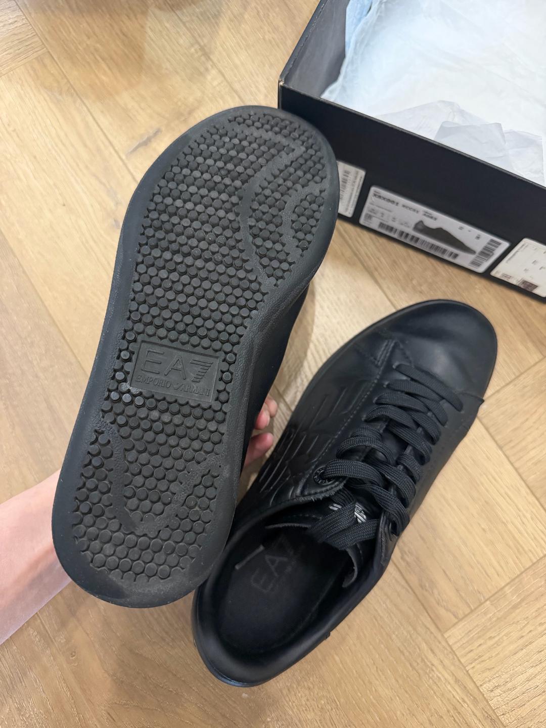 Emporio Armani Кожаные кеды Emporio Armani — фото 2