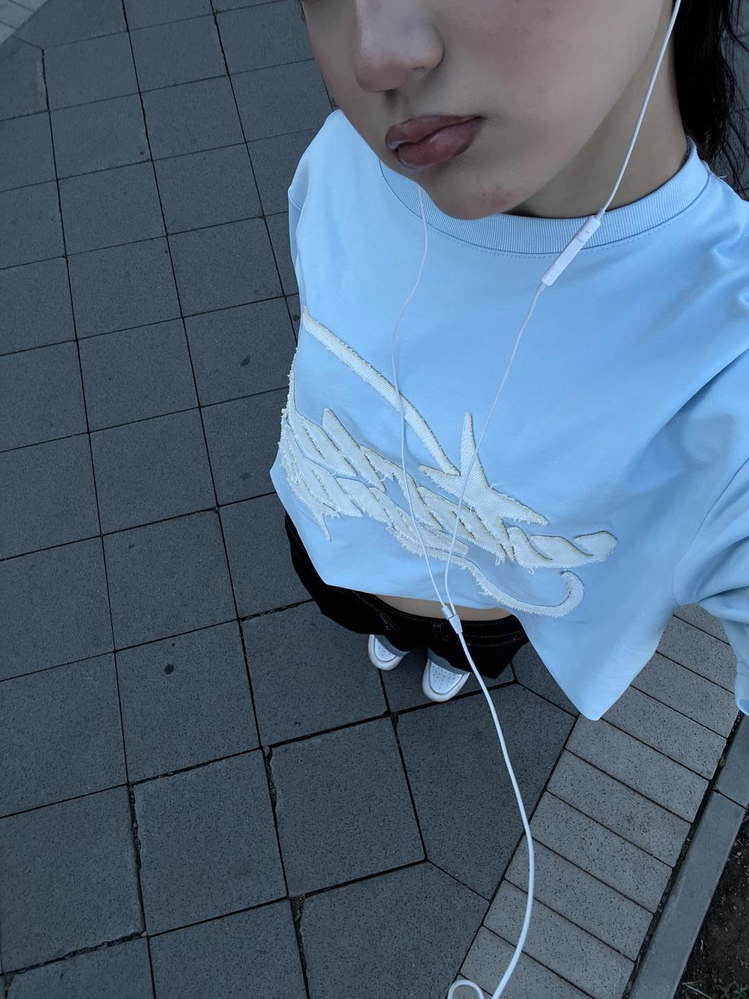 H&M Футболка с объемным принтом — фото 2