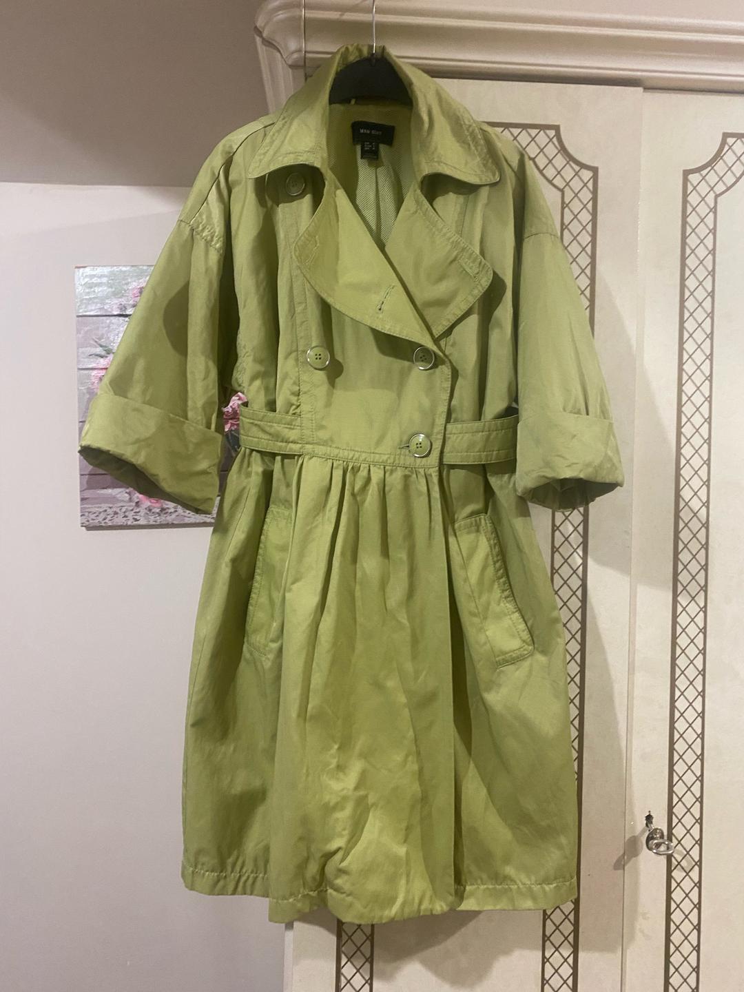 Mng Suit Плащ MNG SUIT mango  зеленый — фото 2