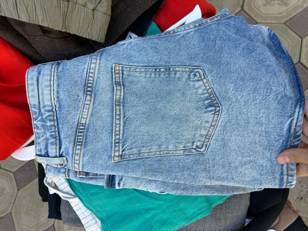 Zara Джинсовые шорты Зара 38 — фото 2