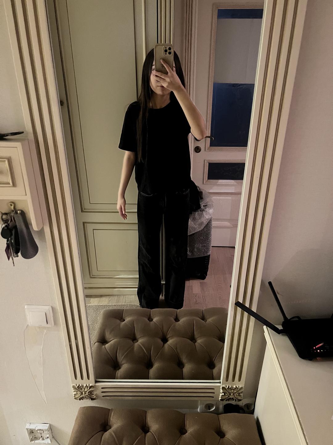 Pull & Bear джинсы черные — фото 2