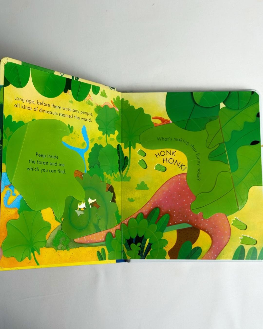 Anna Milbourne Peep Inside Dinosaurs — фото 2
