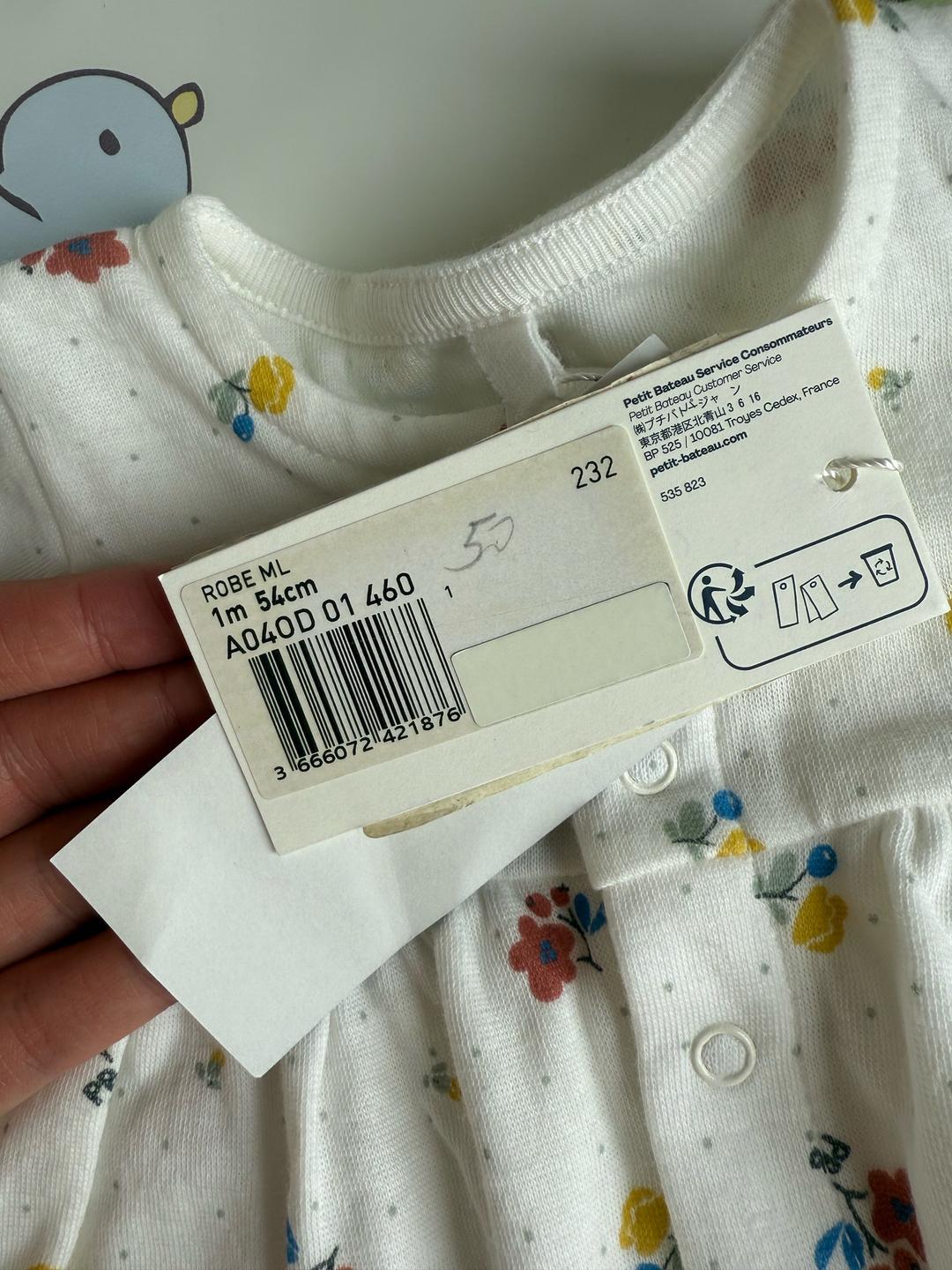Petit Bateau Платье для новорженных от бренда petit bateau — фото 2
