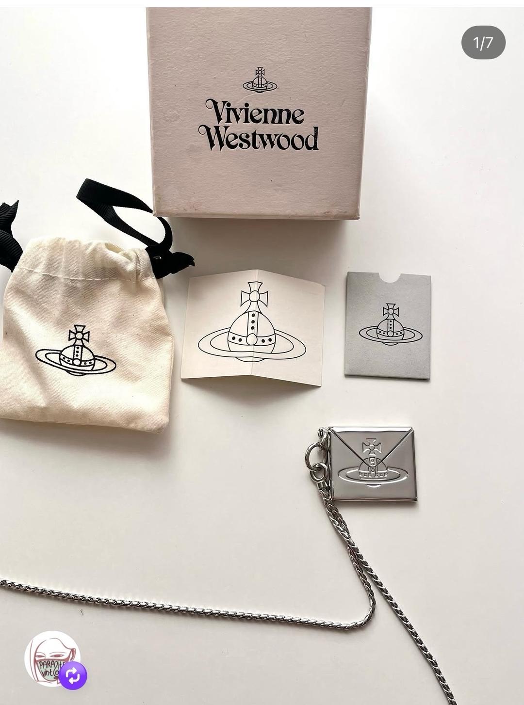 Vivienne Westwood Vivienne Westwood Envelope PendantNecklace — фото 2
