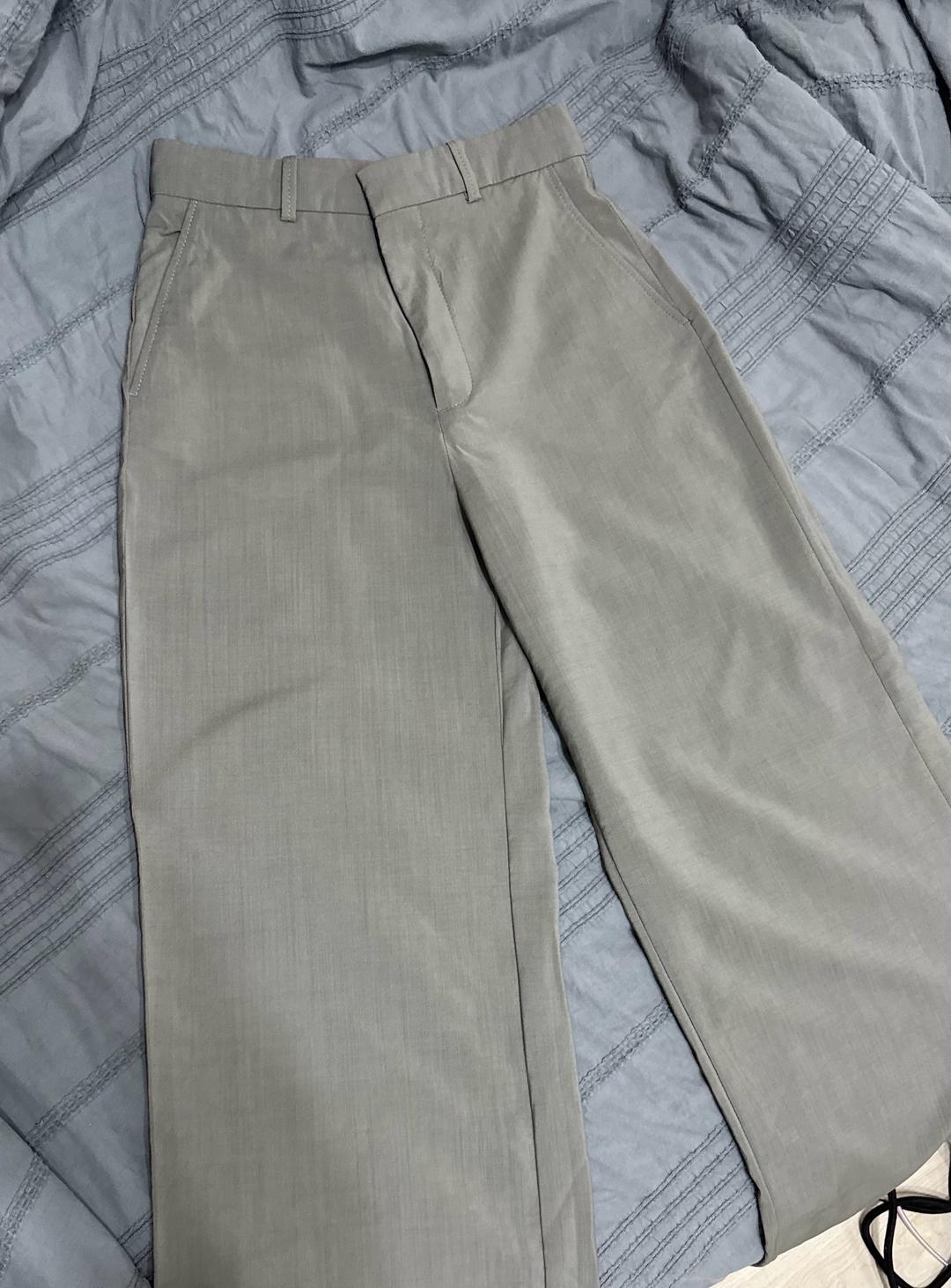 Zara Брюки прямого кроя Zara , из 100% шерсти, ZW коллекция — фото 2