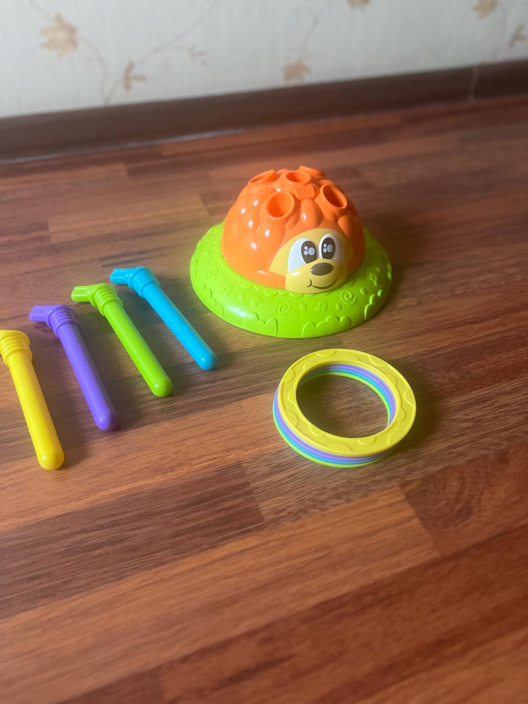 Chicco Детская развивающая игрушка ежик — фото 2