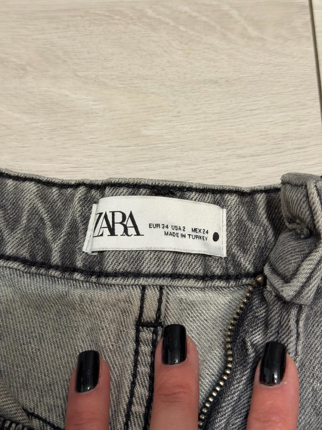 Zara Джинсовые шорты ZARA — фото 2
