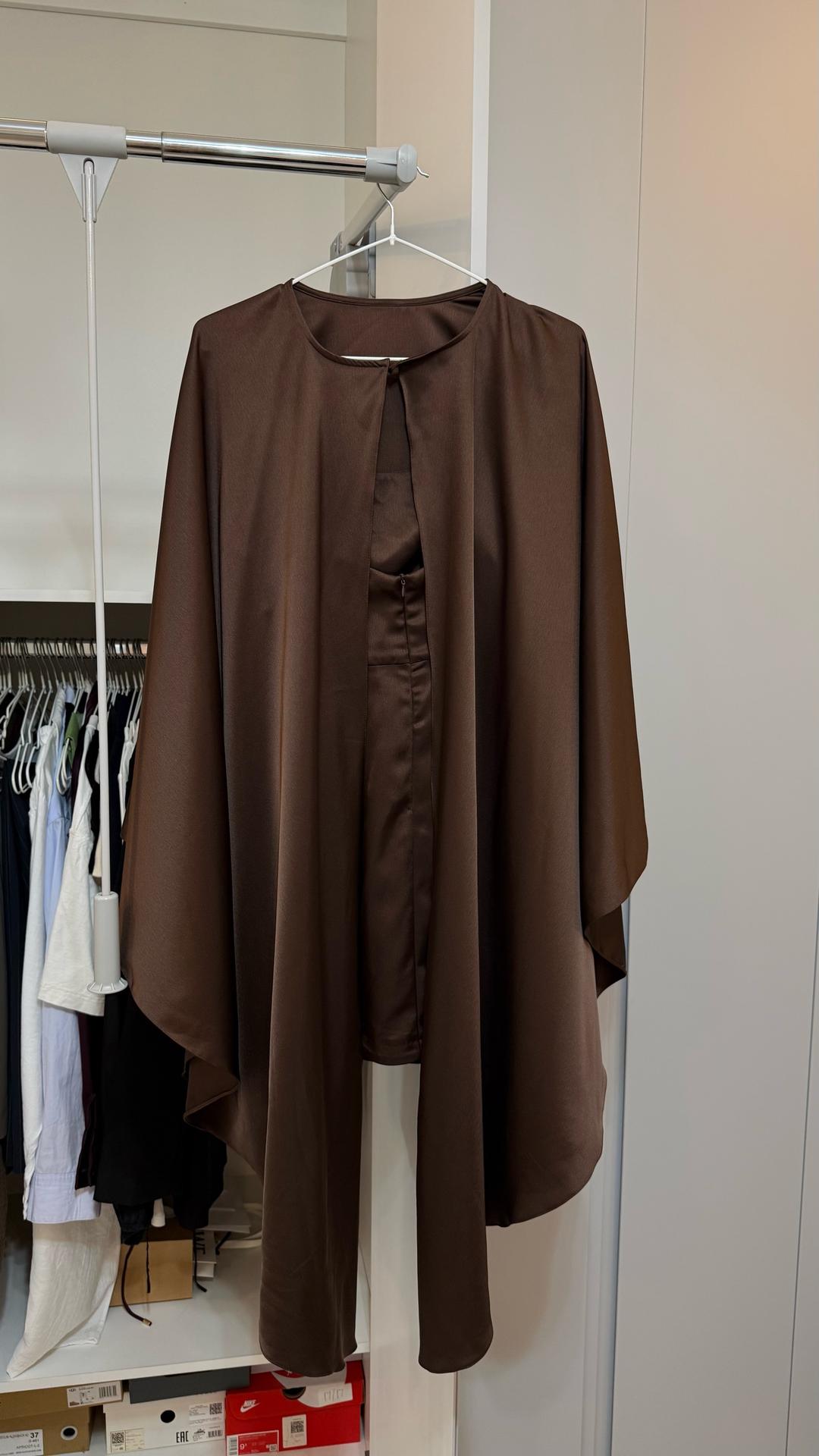 Lichi Платье коричневое Lichi — фото 2