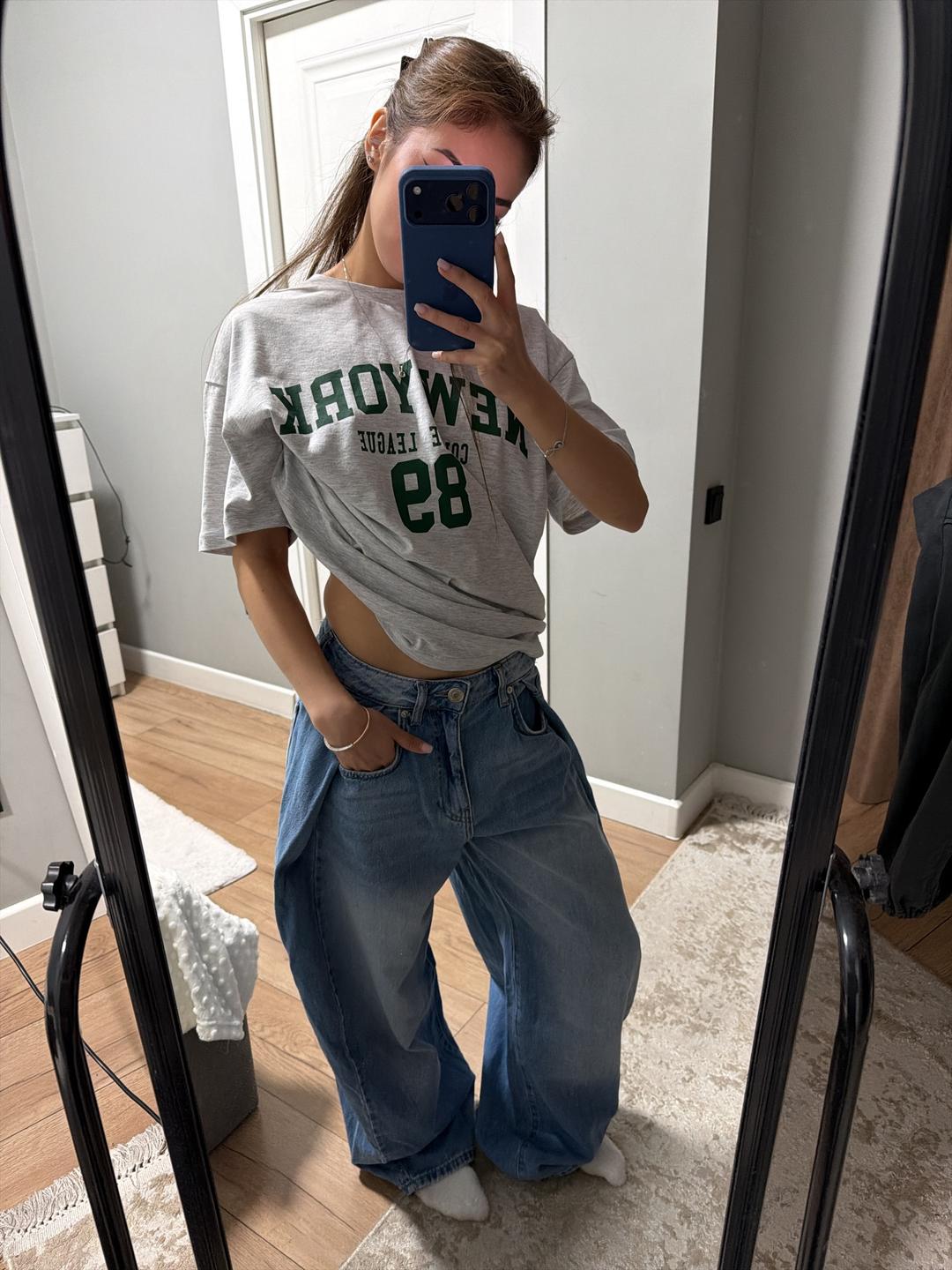 Pull & Bear Широкие джинсы — фото 2