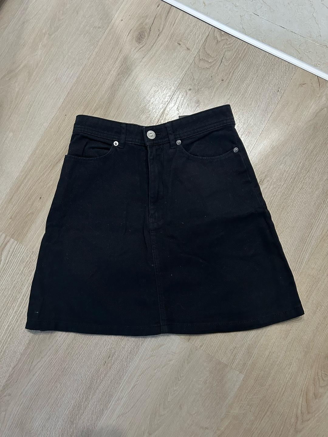 H&M Черная юбка H&M — фото 2