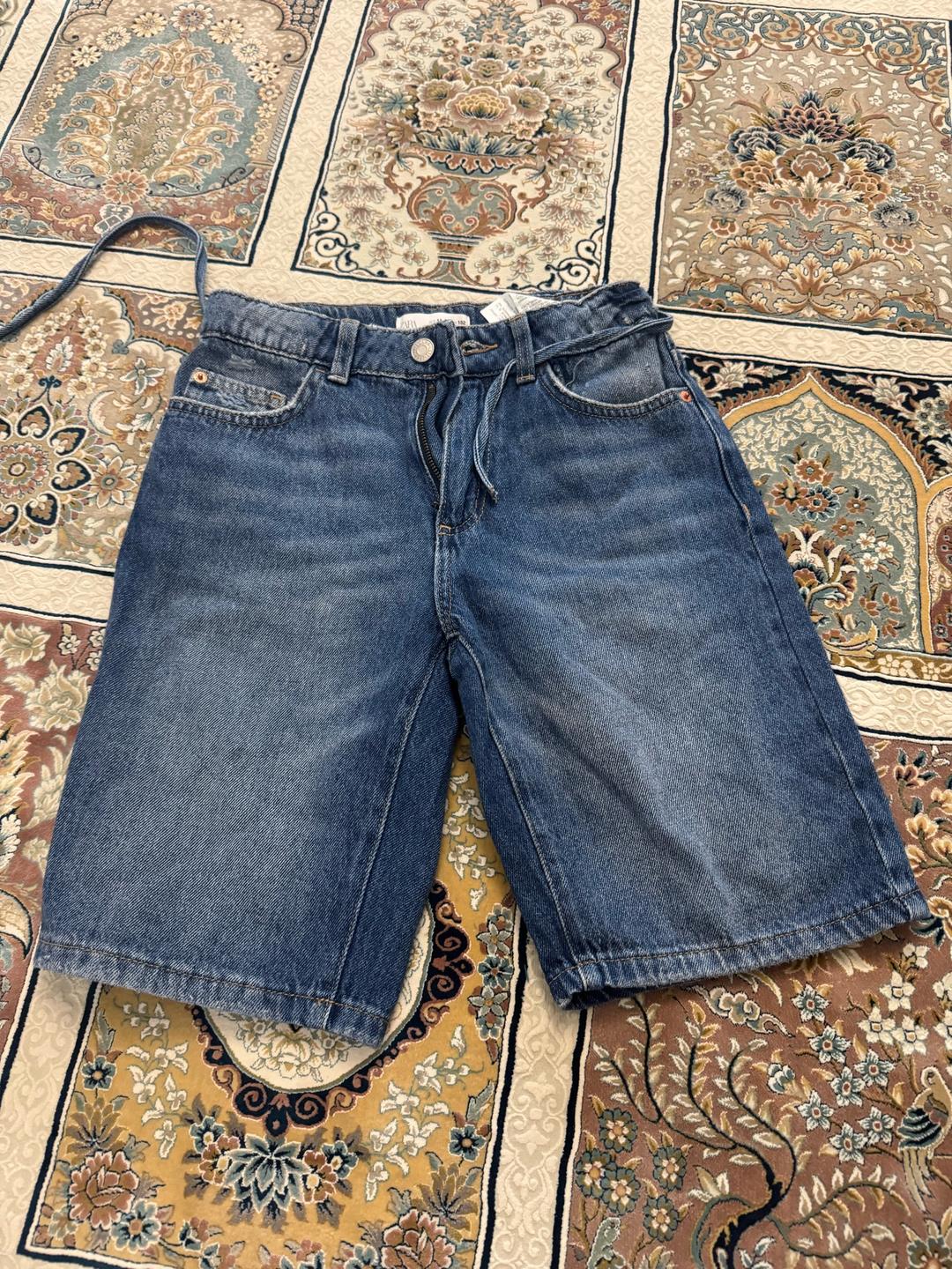 Zara Джинсовые шорты ZARA — фото 2