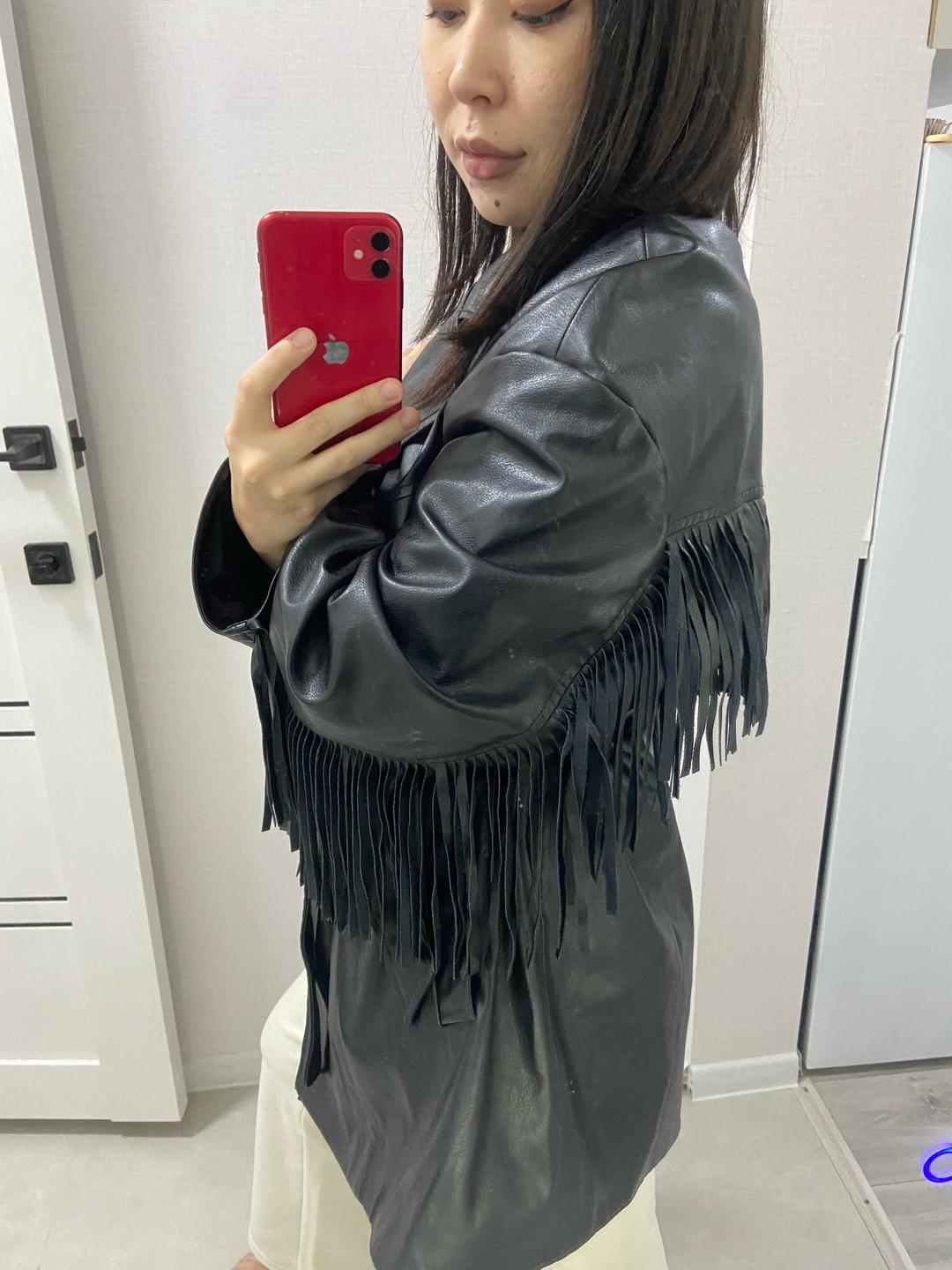Bershka Кожаная куртка bershka — фото 2