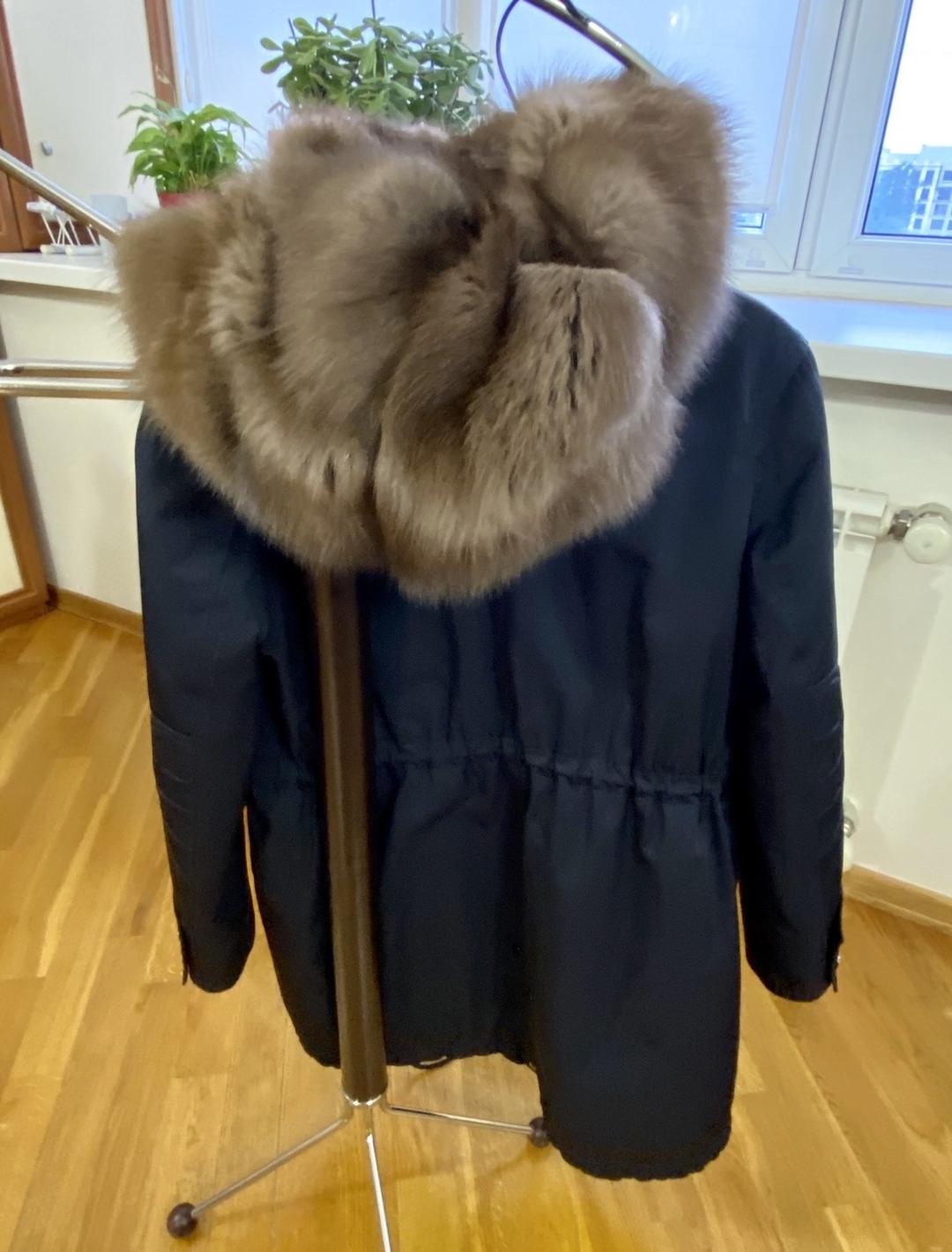 Luxucy Furs стильная парка производство  Италия 🇮🇹 — фото 2