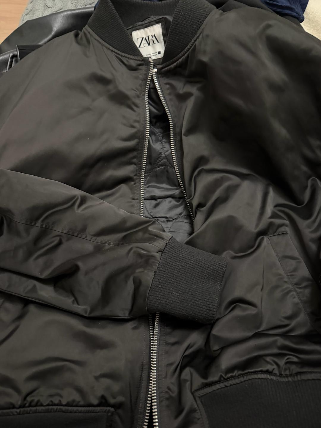 Zara Бомбер ZARA черный XL — фото 2