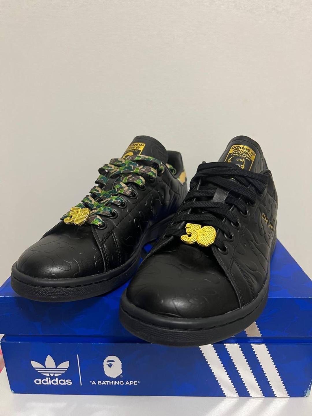 Adidas Кеды Adidas Stan Smith x Bape 30th Ann — фото 2