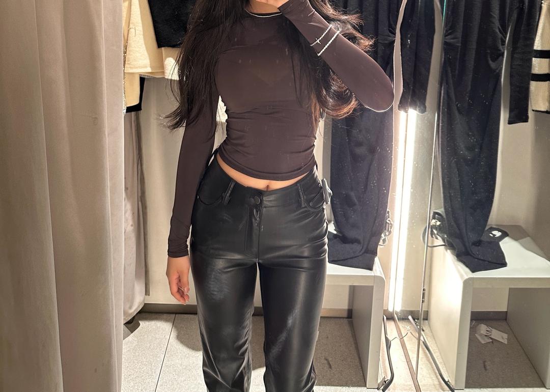 Zara Обтягивающая кофта Zara — фото 2