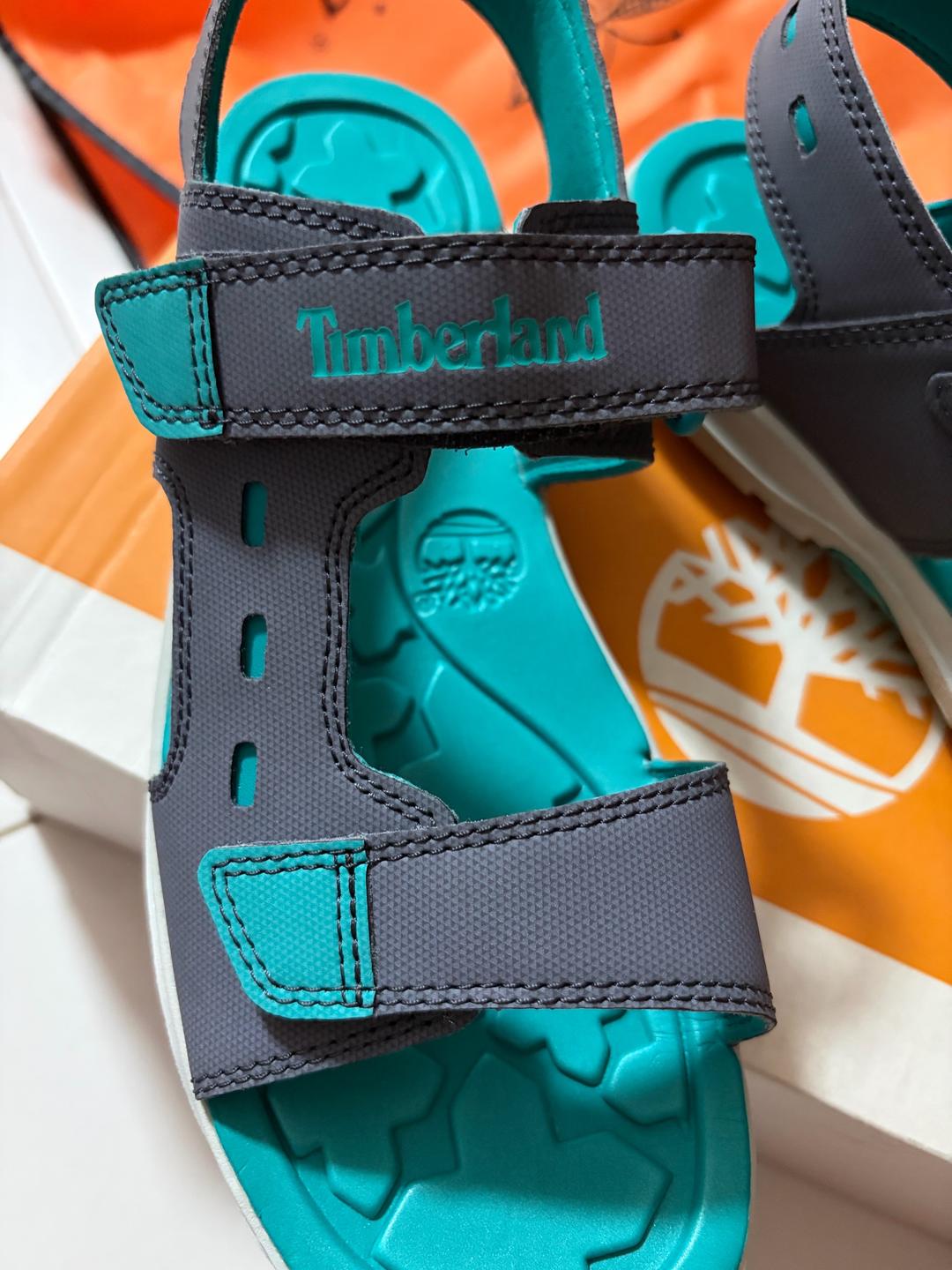 Timberland Сандали серые — фото 2