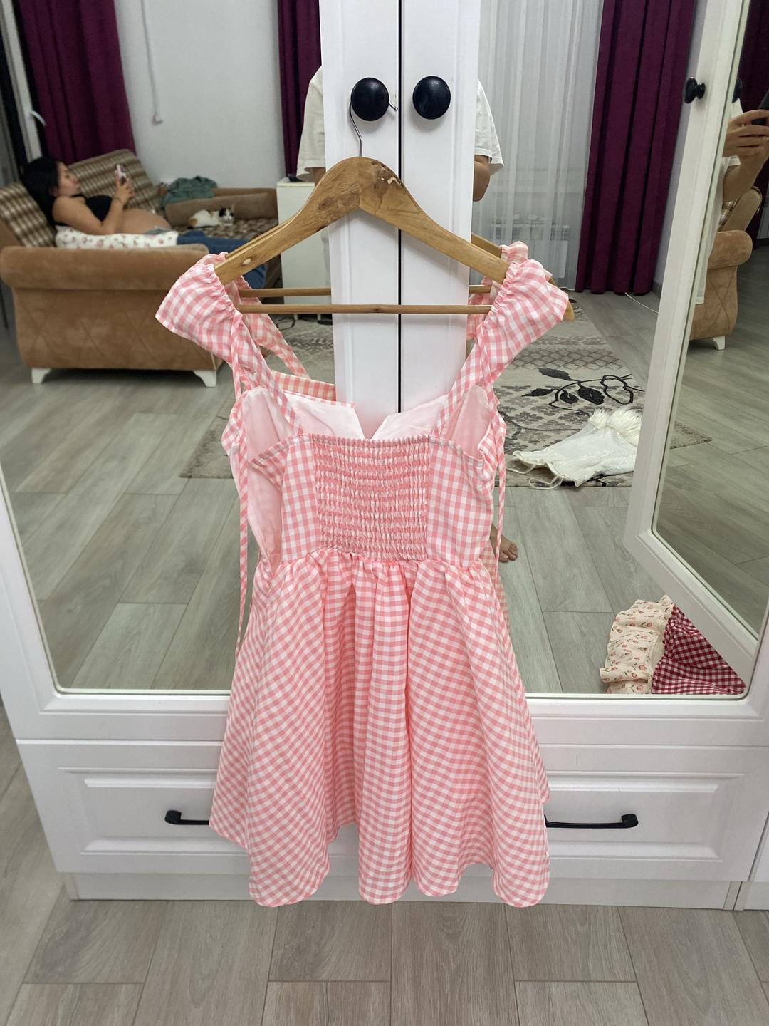 SHEIN Платье в клетку — фото 2