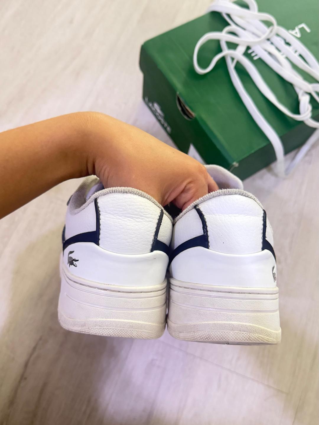 Lacoste Lactose белые кроссовки — фото 2