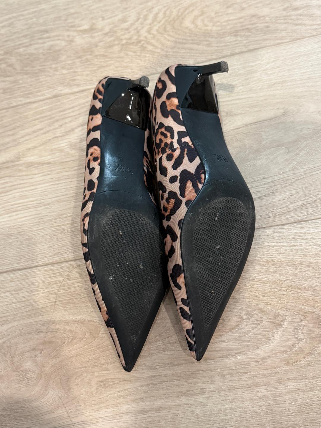 Zara Туфли Zara леопардовые — фото 2