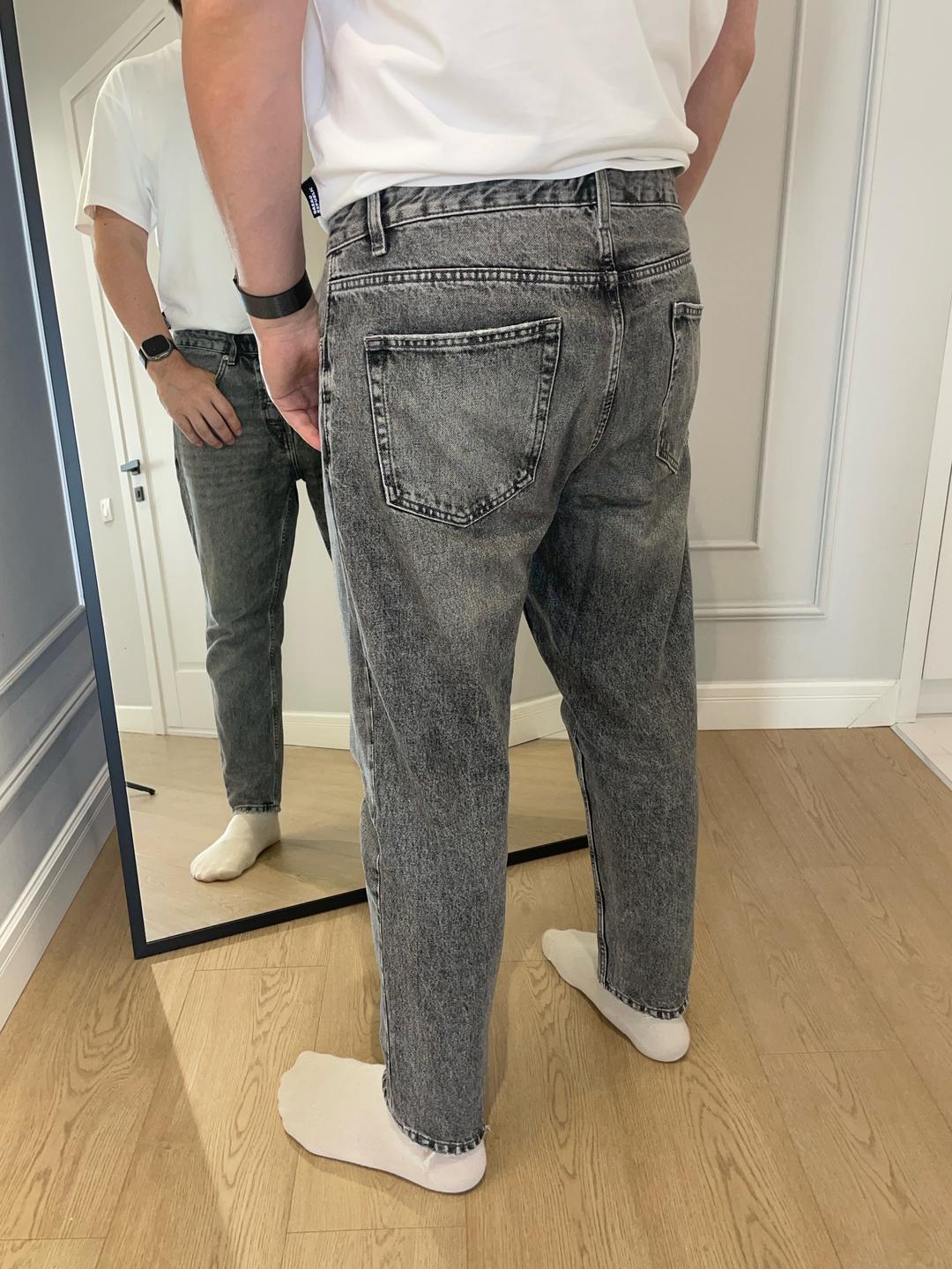 Zara Серые джинсы Zara — фото 2
