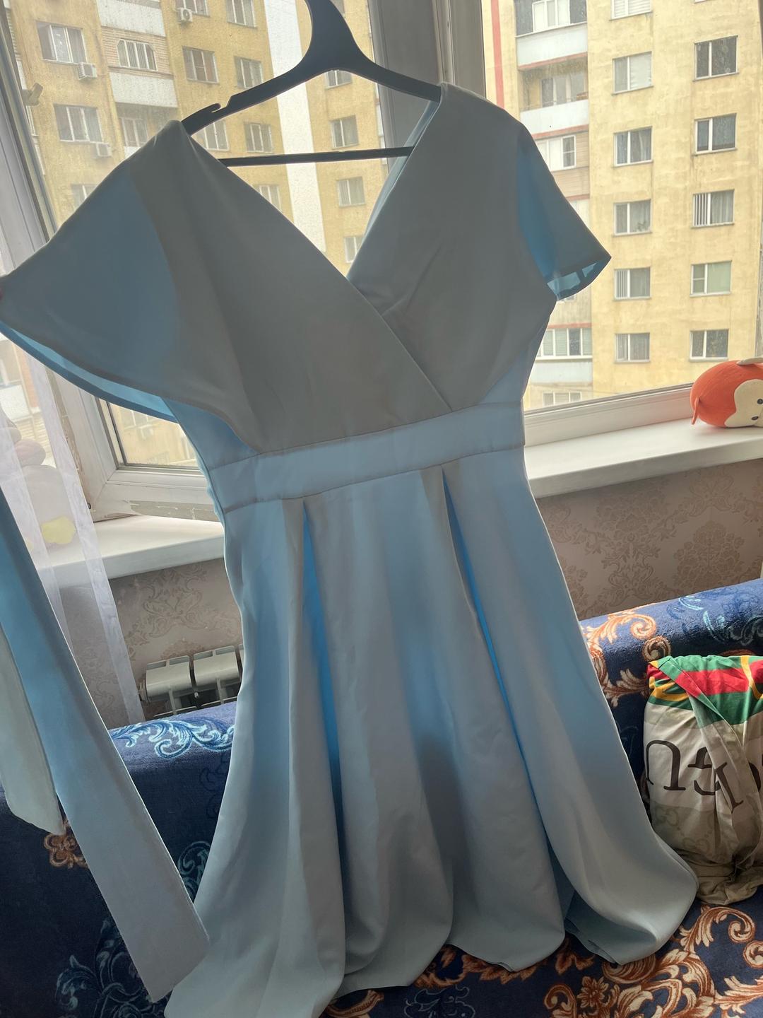 Izabella Галубое платье один раз носила — фото 2