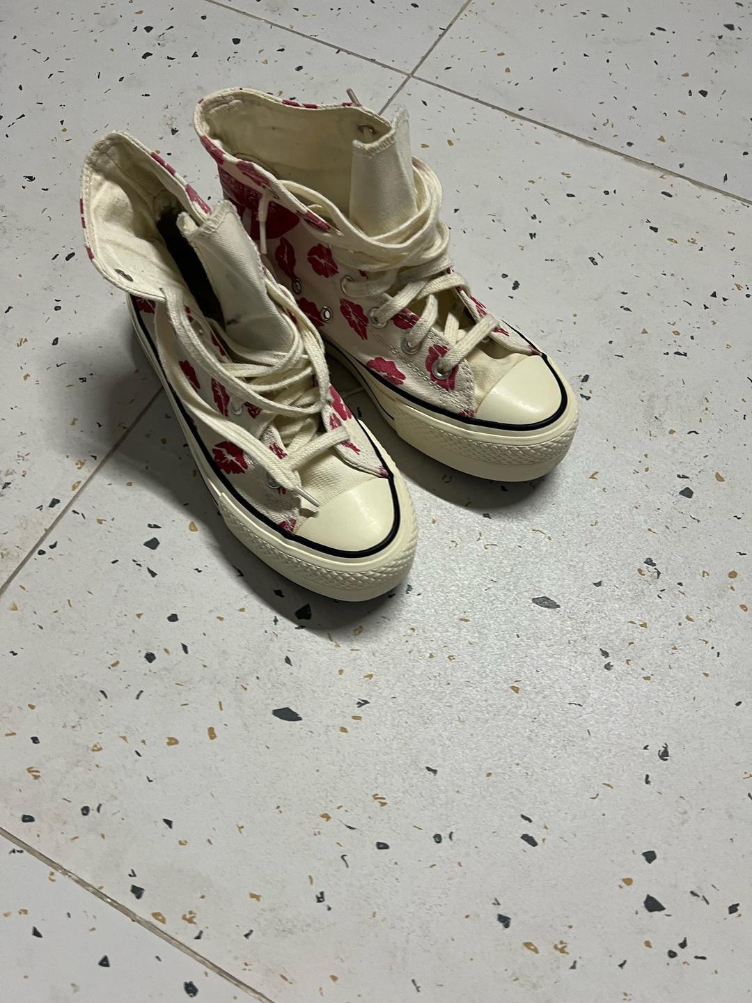 Converse Кеды Converse All Star с принтом губ — фото 2
