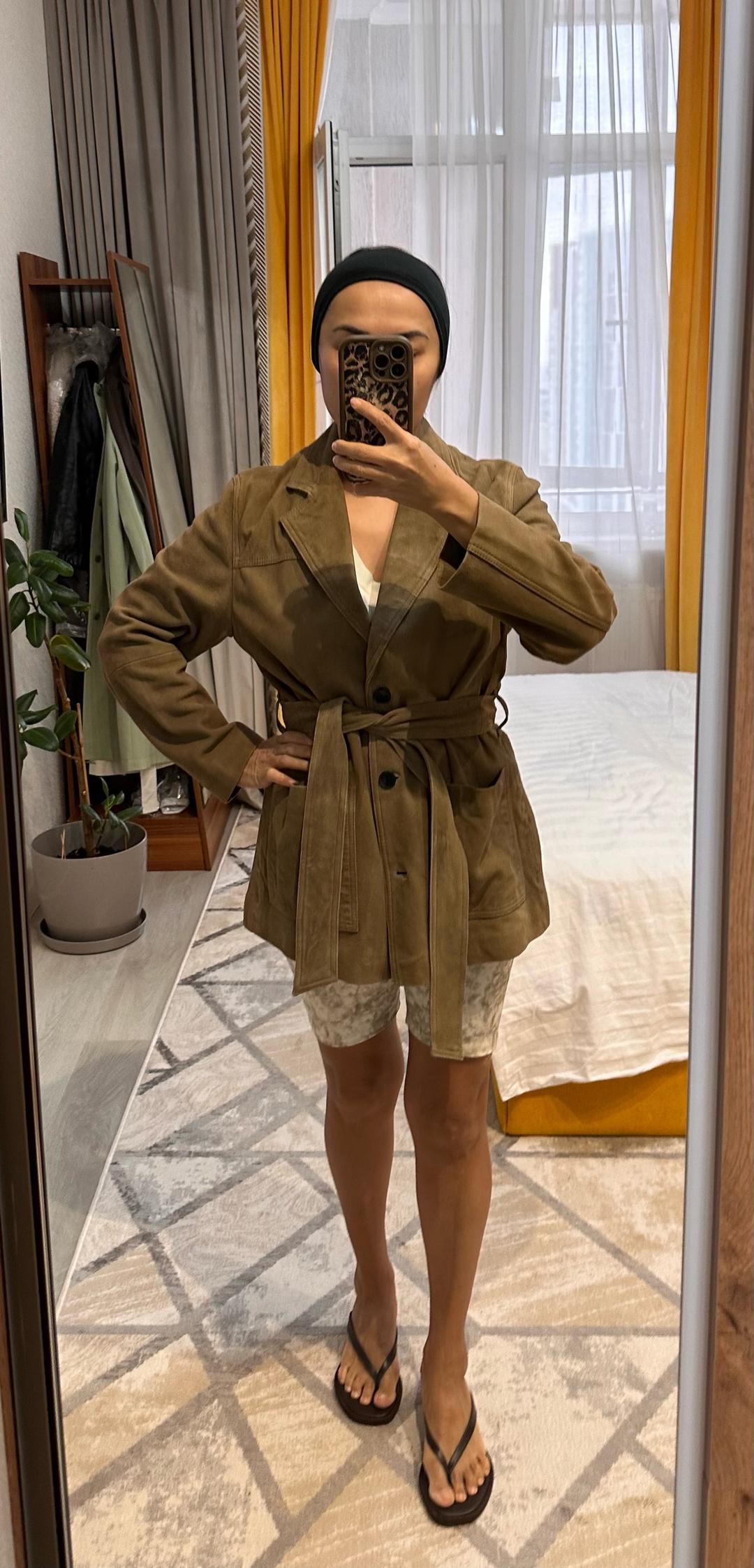 Zara Новая Куртка ZARA 💯 замша — фото 2