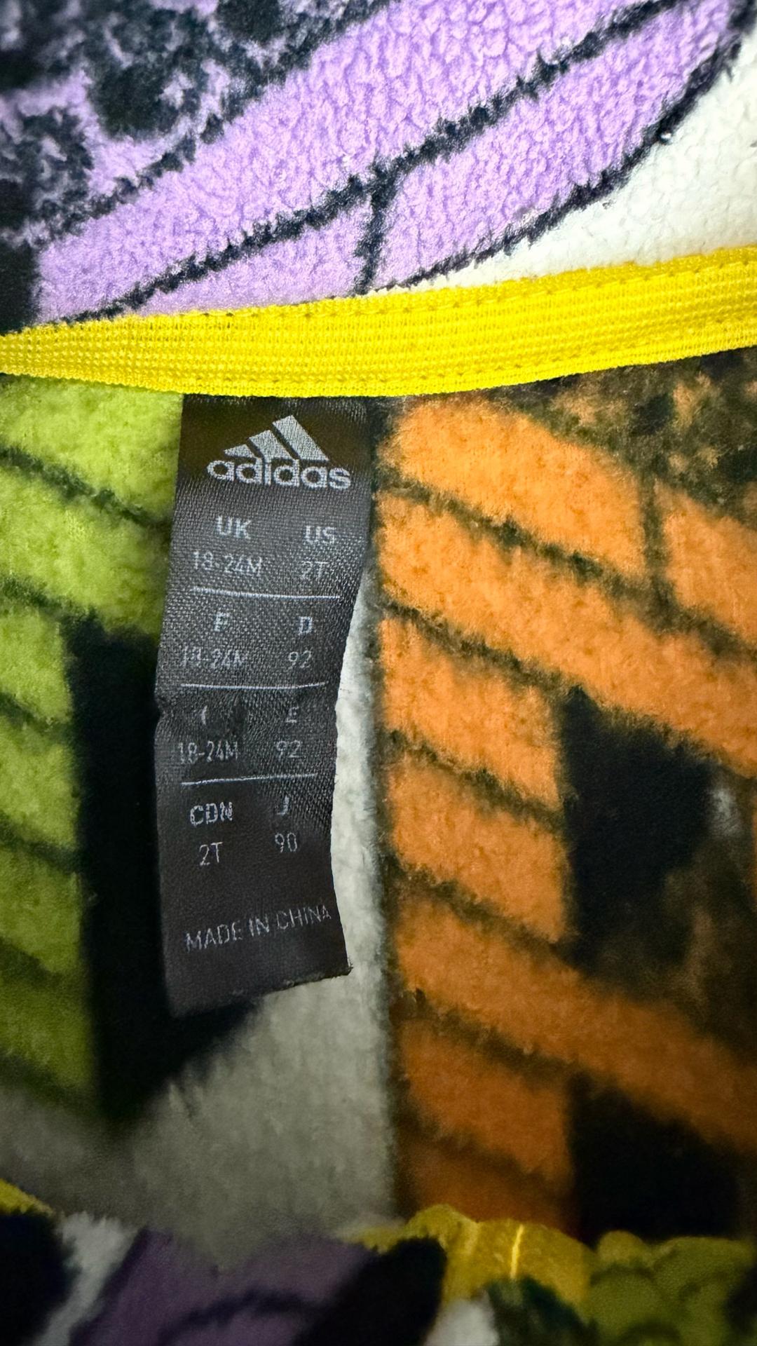 Adidas Флисовая кофта adidas — фото 2
