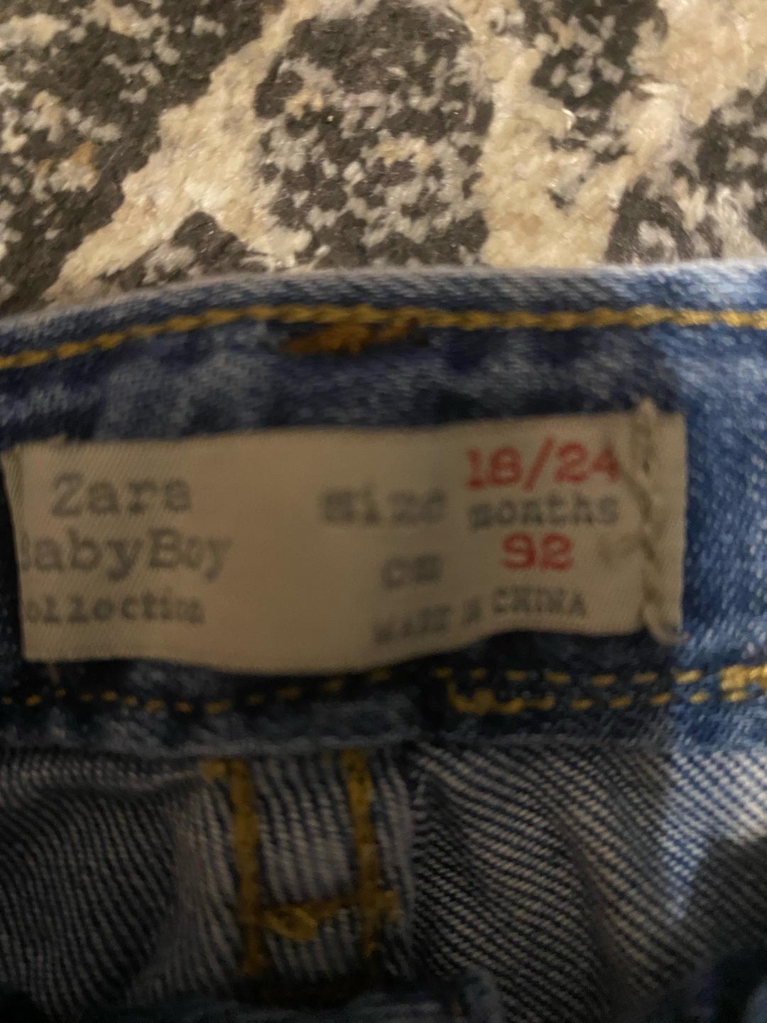 Zara Брюки джинсы детские Zara, 4 шт, 18-24 месяцев — фото 2